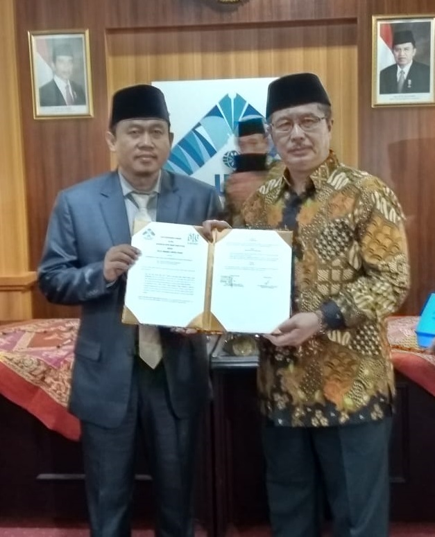 Penandatanganan (MoU) Kerjasama STIT ALMUBAROK Lampung Tengah dengan UIN Raden Fatah Palembang